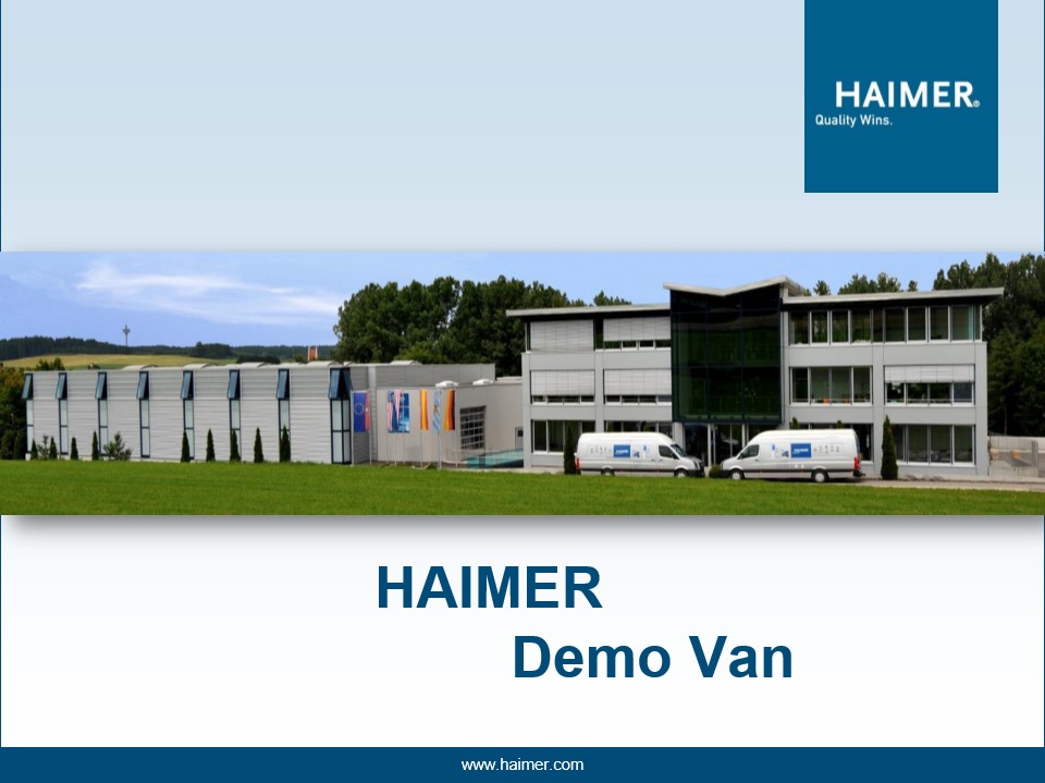 HAIMER Demo Van  