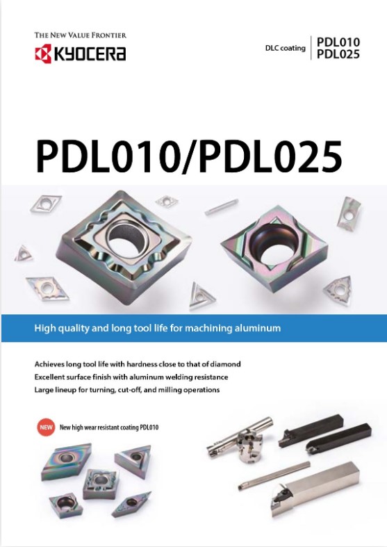 PDL010 / PDL025 Aluminyum İşleme için DLC Kaplama